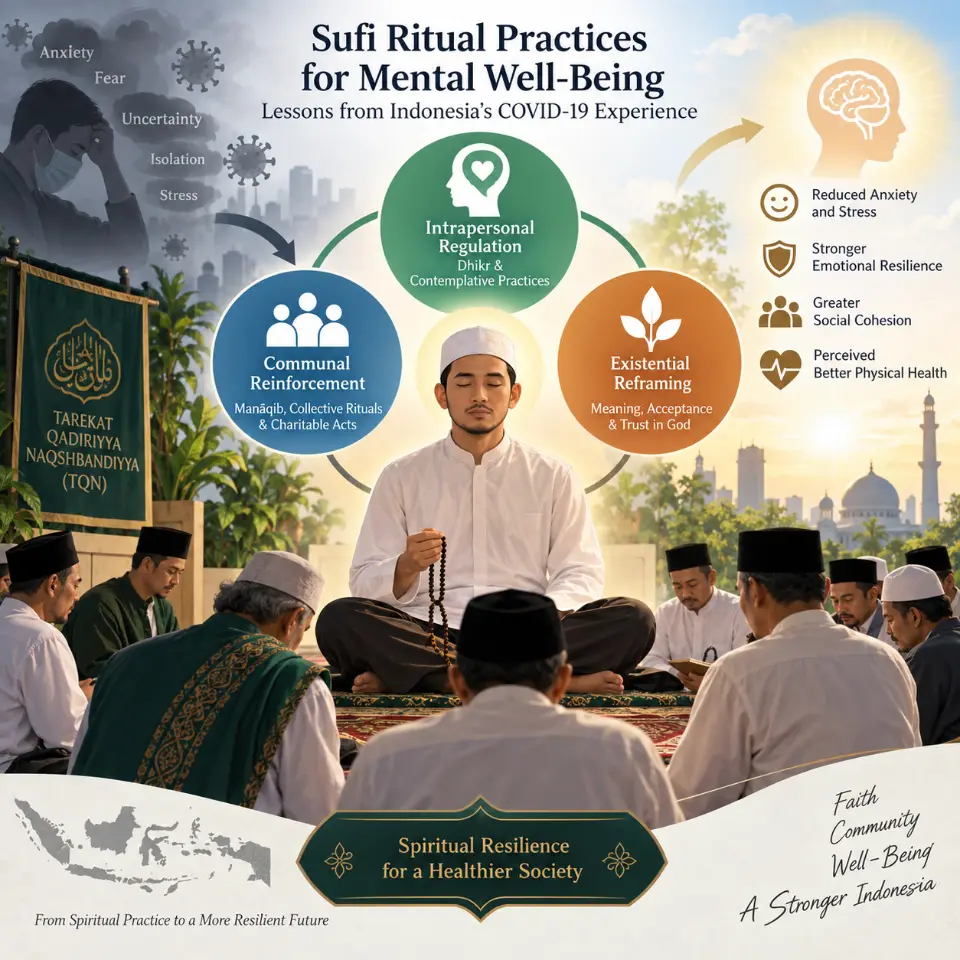 Sufi Ritual Practices and Perceived Mental Well-Being: Insights from Indonesia's Covid-19 Pandemic Experience 