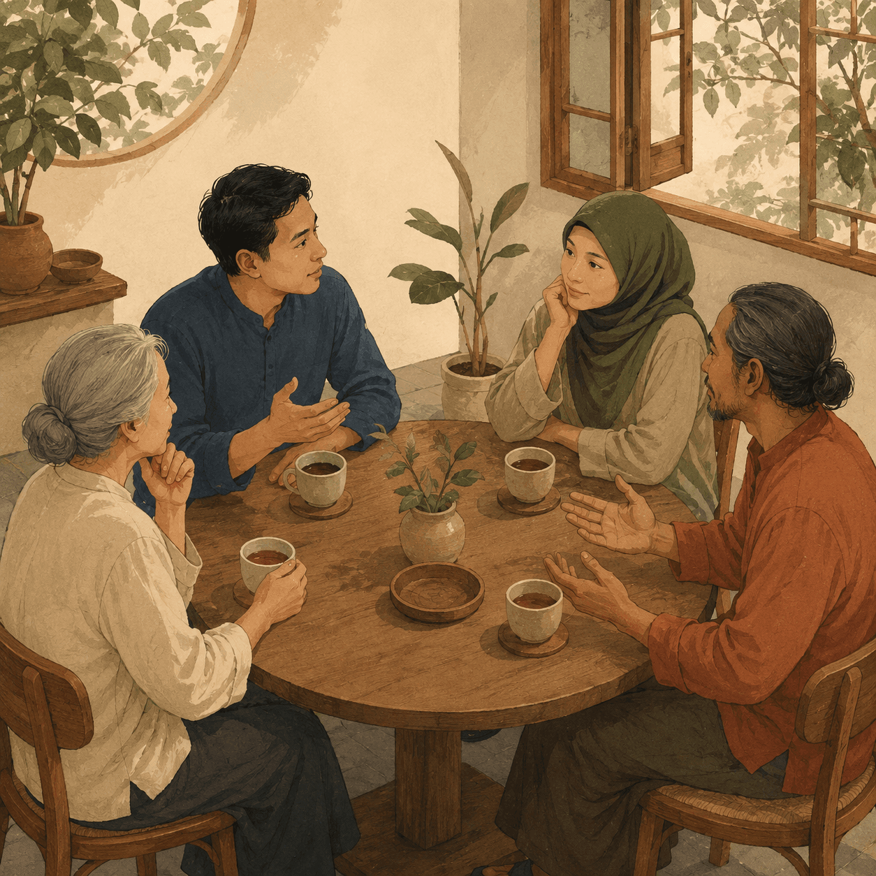 Berbeda Tetap Beradab